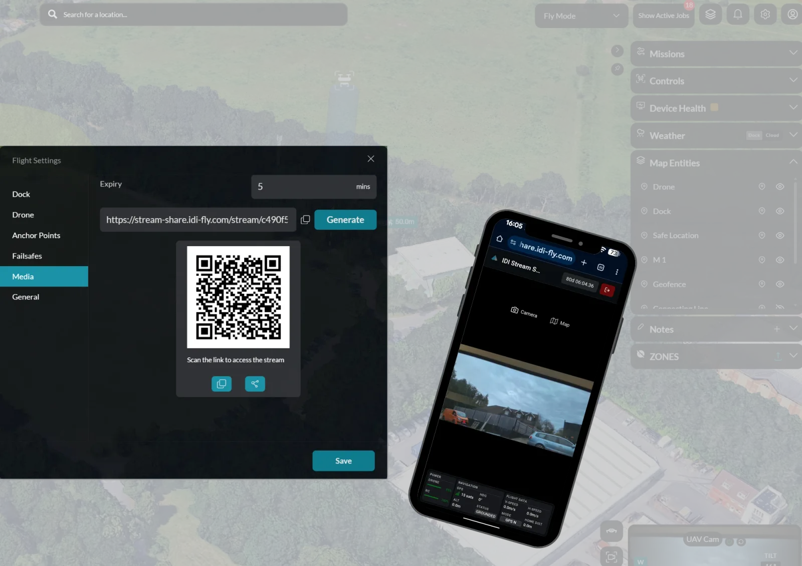 Mulit-Agency Live Stream Share.